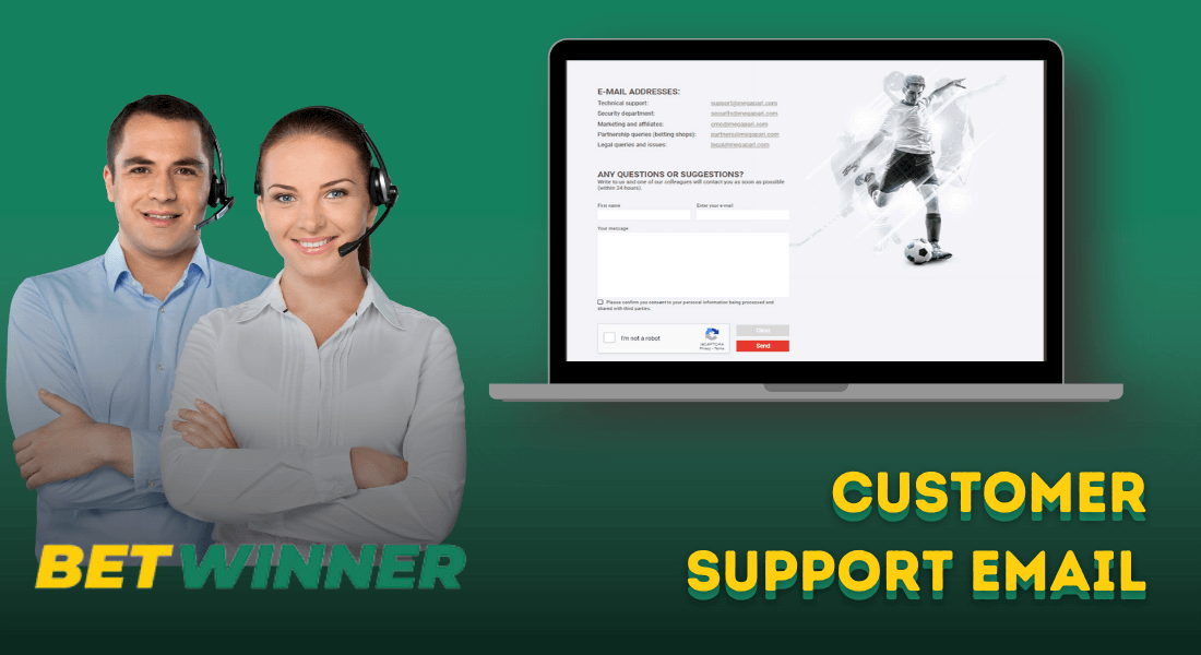 Betwinner Email Support